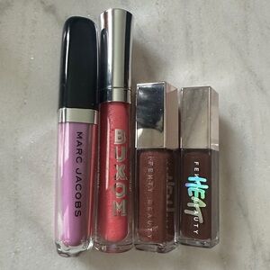 Marc Jacobs + Buxom + Fenty Beauty Lip Gloss